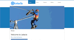 Desktop Screenshot of letacla.co.za